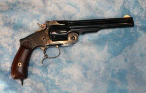 Schofield revolver — zwartkruit