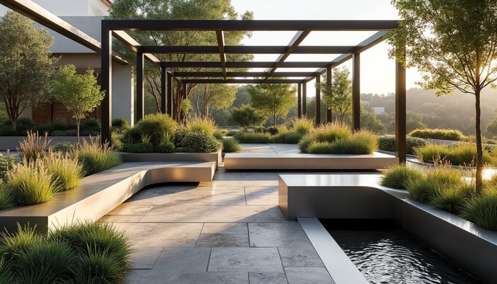 Ontdek de voordelen van staal outdoor voor duurzaam tuinontwerp