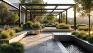 Ontdek de voordelen van staal outdoor voor duurzaam tuinontwerp